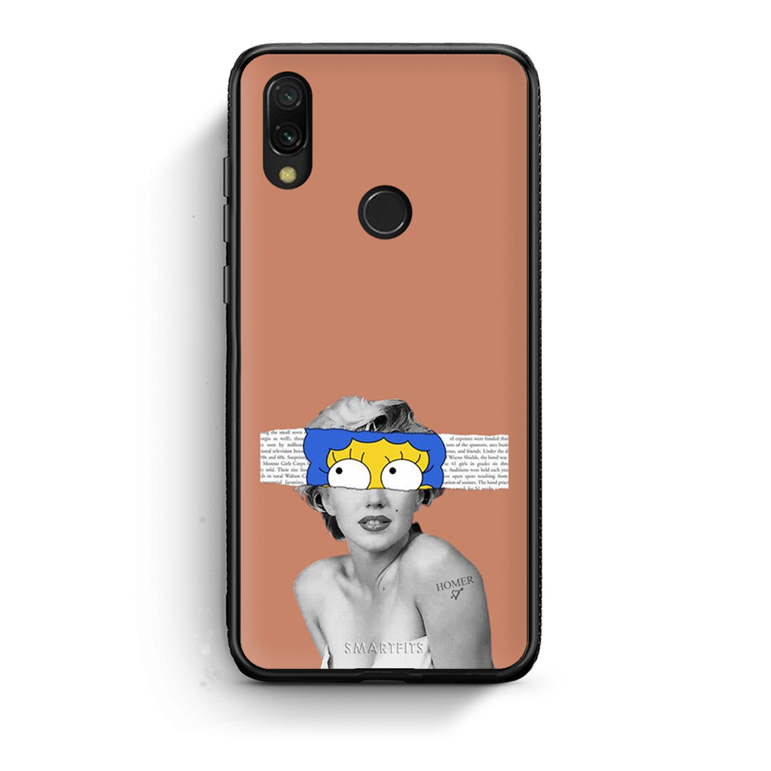 Xiaomi Redmi 7 Sim Merilyn θήκη από τη Smartfits με σχέδιο στο πίσω μέρος και μαύρο περίβλημα | Smartphone case with colorful back and black bezels by Smartfits