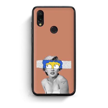 Xiaomi Redmi 7 Sim Merilyn θήκη από τη Smartfits με σχέδιο στο πίσω μέρος και μαύρο περίβλημα | Smartphone case with colorful back and black bezels by Smartfits