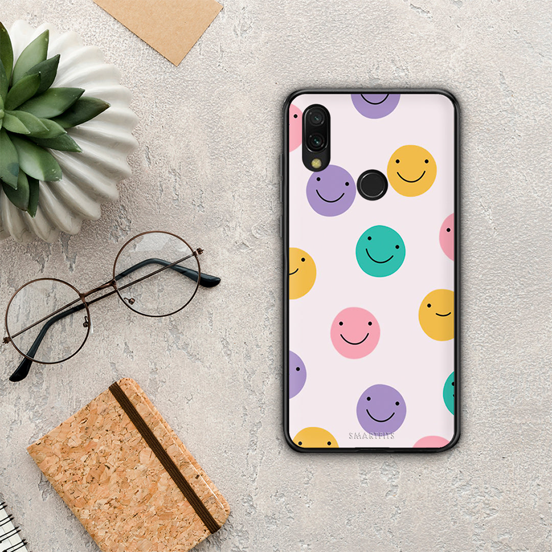 Smiley Faces - Xiaomi Redmi 7 θήκη
