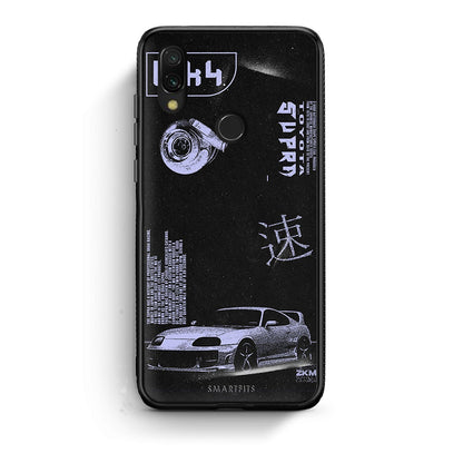 Xiaomi Redmi 7 Tokyo Drift Θήκη Αγίου Βαλεντίνου από τη Smartfits με σχέδιο στο πίσω μέρος και μαύρο περίβλημα | Smartphone case with colorful back and black bezels by Smartfits
