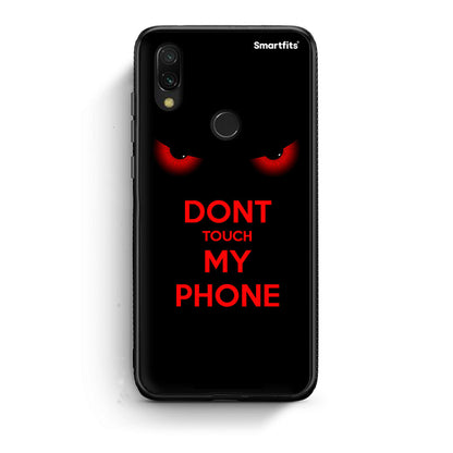 Xiaomi Redmi 7 Touch My Phone Θήκη από τη Smartfits με σχέδιο στο πίσω μέρος και μαύρο περίβλημα | Smartphone case with colorful back and black bezels by Smartfits