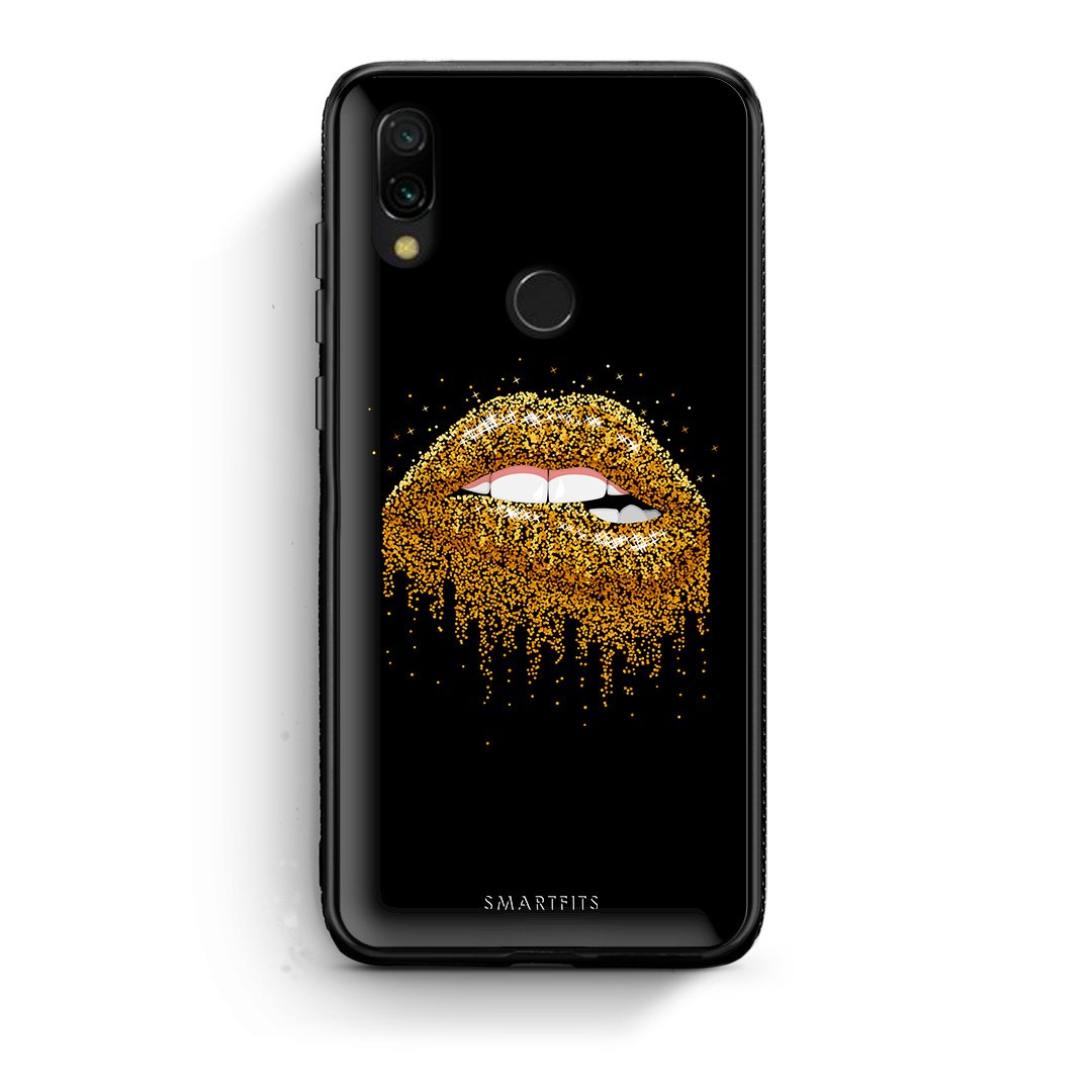 4 - Xiaomi Redmi 7 Golden Valentine case, cover, bumper