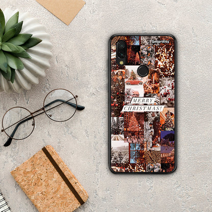 Xmas Collage - Xiaomi Redmi 7 θήκη