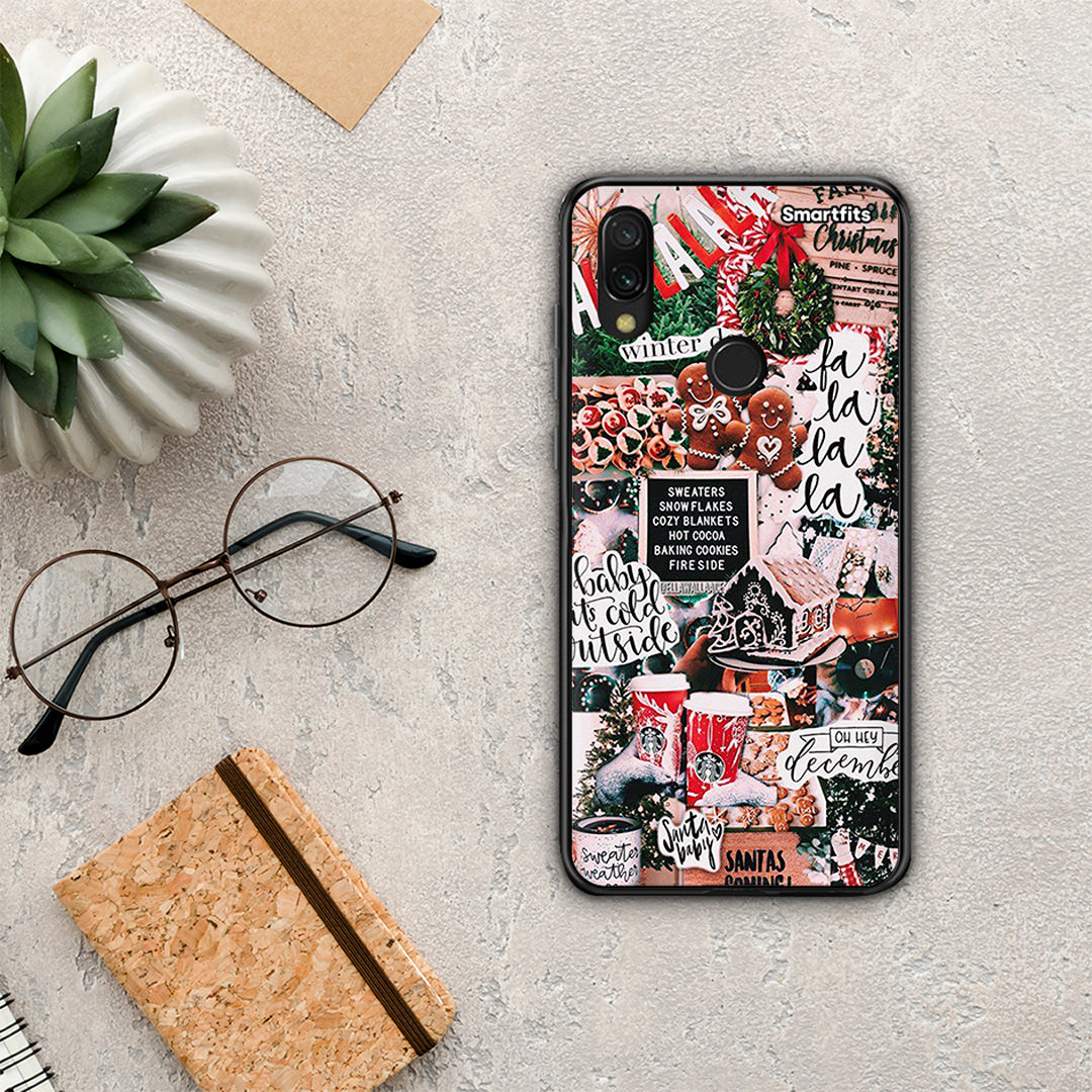 Xmas Habbits - Xiaomi Redmi 7 θήκη