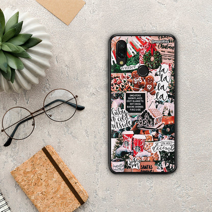 Xmas Habbits - Xiaomi Redmi 7 θήκη