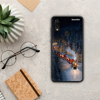 Xmas Train - Xiaomi Redmi 7 θήκη
