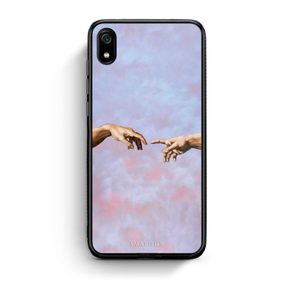 Xiaomi Redmi 7A Adam Hand θήκη από τη Smartfits με σχέδιο στο πίσω μέρος και μαύρο περίβλημα | Smartphone case with colorful back and black bezels by Smartfits