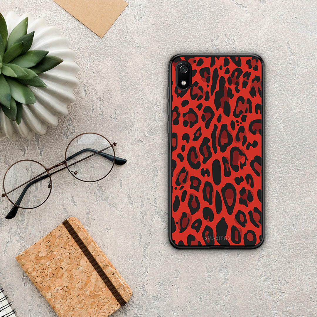Animal Red Leopard - Xiaomi Redmi 7A θήκη