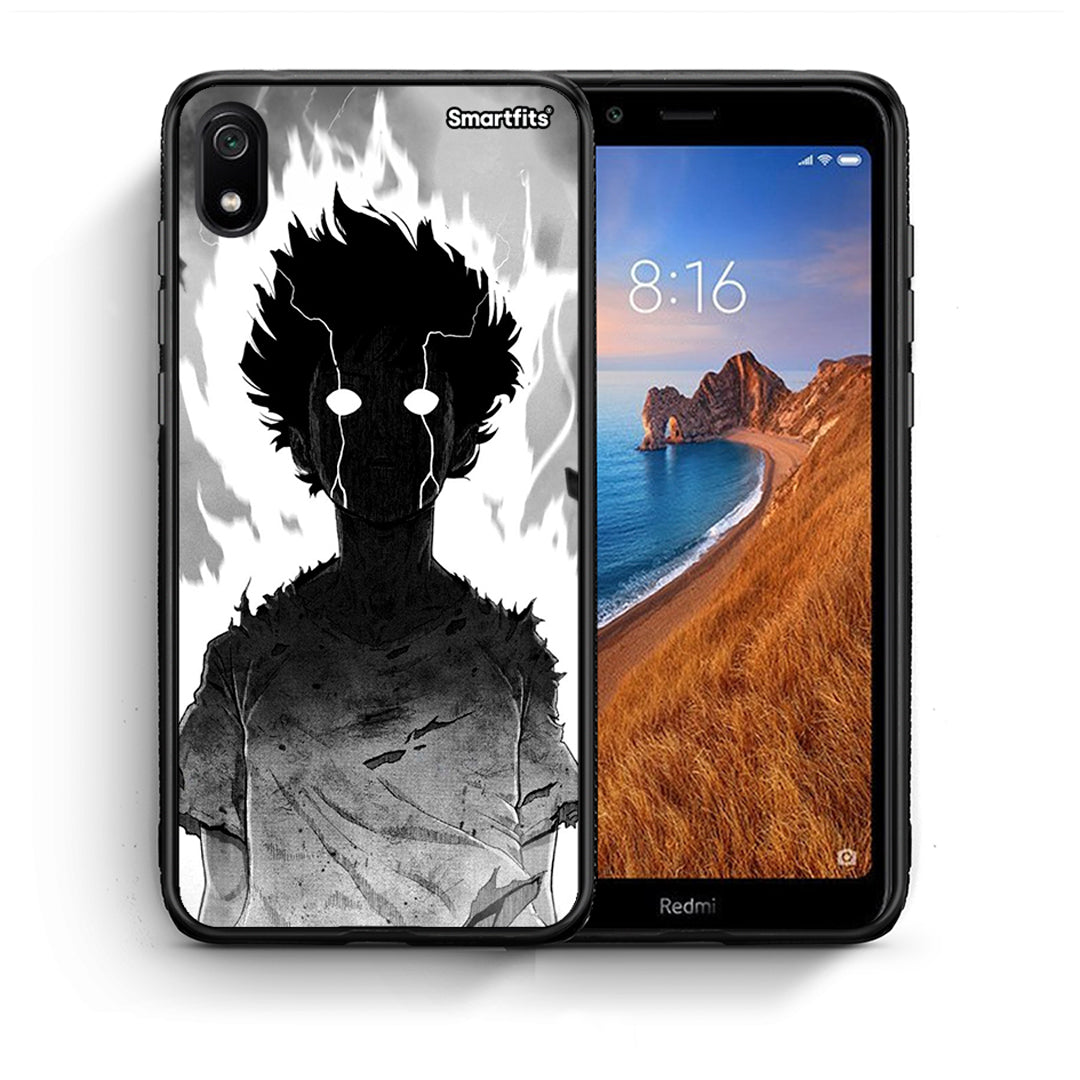 Θήκη Xiaomi Redmi 7A Anime Boy από τη Smartfits με σχέδιο στο πίσω μέρος και μαύρο περίβλημα | Xiaomi Redmi 7A Anime Boy case with colorful back and black bezels