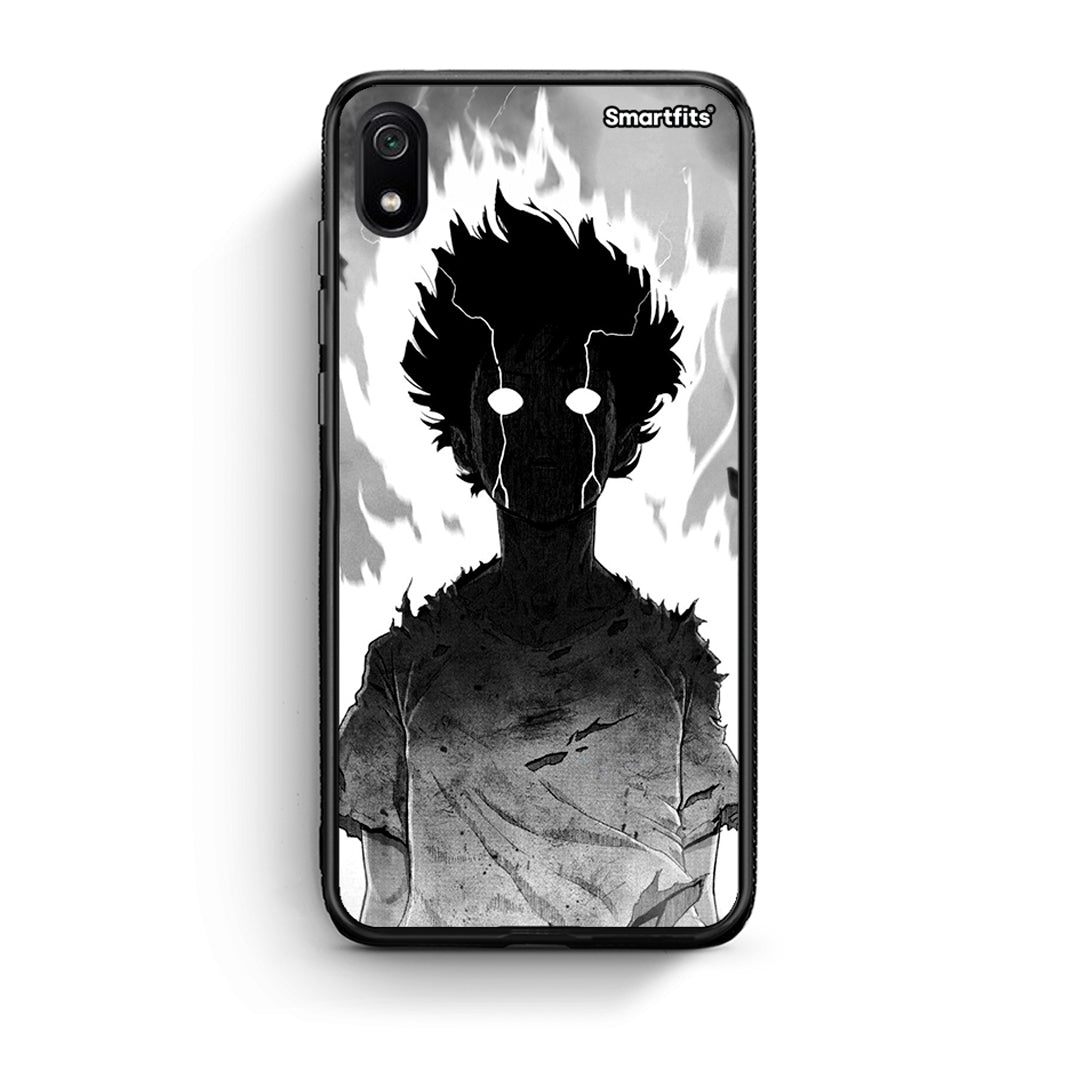 Xiaomi Redmi 7A Anime Boy Θήκη από τη Smartfits με σχέδιο στο πίσω μέρος και μαύρο περίβλημα | Smartphone case with colorful back and black bezels by Smartfits