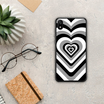 Black Hearts - Xiaomi Redmi 7A θήκη