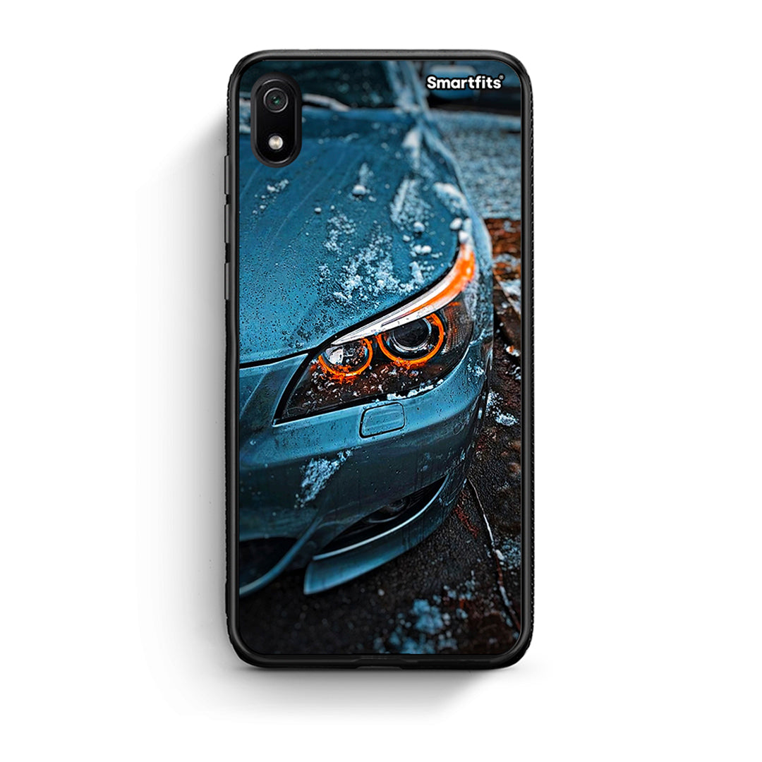 Xiaomi Redmi 7A Bmw E60 Θήκη από τη Smartfits με σχέδιο στο πίσω μέρος και μαύρο περίβλημα | Smartphone case with colorful back and black bezels by Smartfits