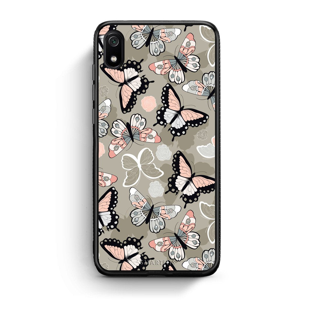135 - Xiaomi Redmi 7A Butterflies Boho case, cover, bumper