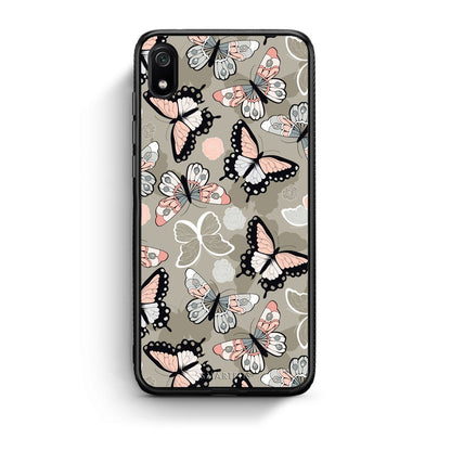 135 - Xiaomi Redmi 7A Butterflies Boho case, cover, bumper