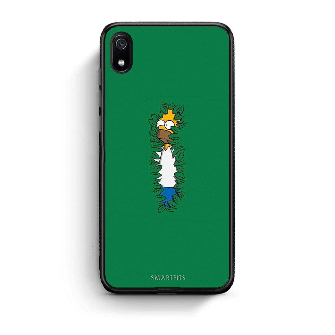 Xiaomi Redmi 7A Bush Man Θήκη Αγίου Βαλεντίνου από τη Smartfits με σχέδιο στο πίσω μέρος και μαύρο περίβλημα | Smartphone case with colorful back and black bezels by Smartfits