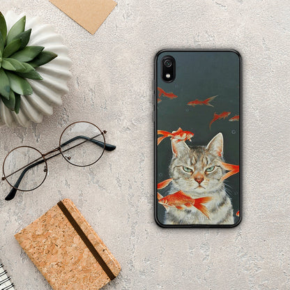Cat Goldfish - Xiaomi Redmi 7A θήκη