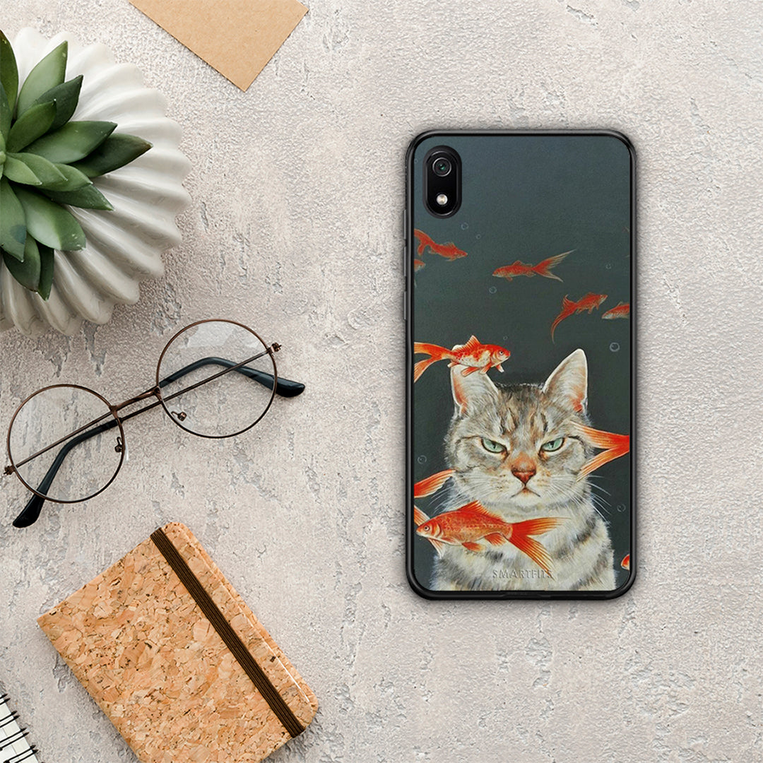 Cat Goldfish - Xiaomi Redmi 7A θήκη