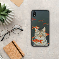 Thumbnail for Cat Goldfish - Xiaomi Redmi 7A θήκη