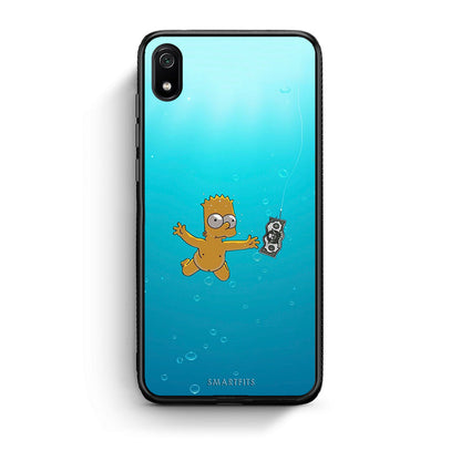 Xiaomi Redmi 7A Chasing Money θήκη από τη Smartfits με σχέδιο στο πίσω μέρος και μαύρο περίβλημα | Smartphone case with colorful back and black bezels by Smartfits