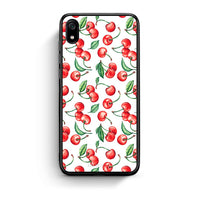 Thumbnail for Xiaomi Redmi 7A Cherry Summer θήκη από τη Smartfits με σχέδιο στο πίσω μέρος και μαύρο περίβλημα | Smartphone case with colorful back and black bezels by Smartfits