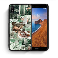Thumbnail for Θήκη Αγίου Βαλεντίνου Xiaomi Redmi 7A Collage Dude από τη Smartfits με σχέδιο στο πίσω μέρος και μαύρο περίβλημα | Xiaomi Redmi 7A Collage Dude case with colorful back and black bezels