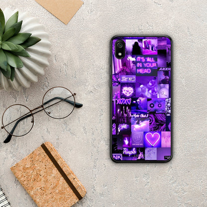 Collage Stay Wild - Xiaomi Redmi 7A θήκη