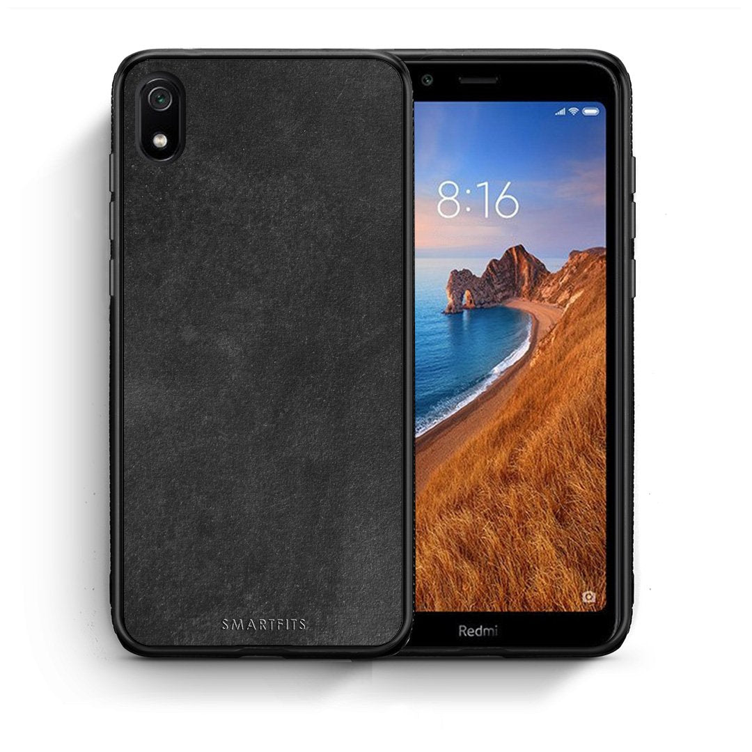 Θήκη Xiaomi Redmi 7A Black Slate Color από τη Smartfits με σχέδιο στο πίσω μέρος και μαύρο περίβλημα | Xiaomi Redmi 7A Black Slate Color case with colorful back and black bezels