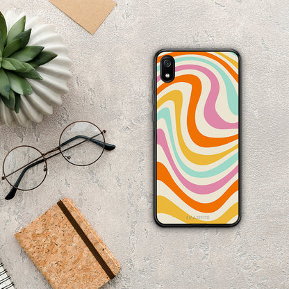 Colourful Waves - Xiaomi Redmi 7A θήκη