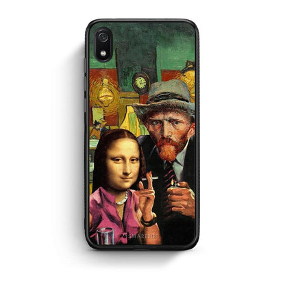 Xiaomi Redmi 7A Funny Art θήκη από τη Smartfits με σχέδιο στο πίσω μέρος και μαύρο περίβλημα | Smartphone case with colorful back and black bezels by Smartfits