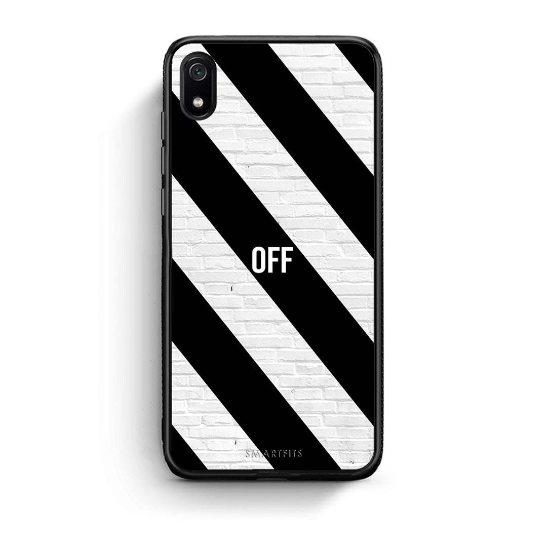 Xiaomi Redmi 7A Get Off θήκη από τη Smartfits με σχέδιο στο πίσω μέρος και μαύρο περίβλημα | Smartphone case with colorful back and black bezels by Smartfits