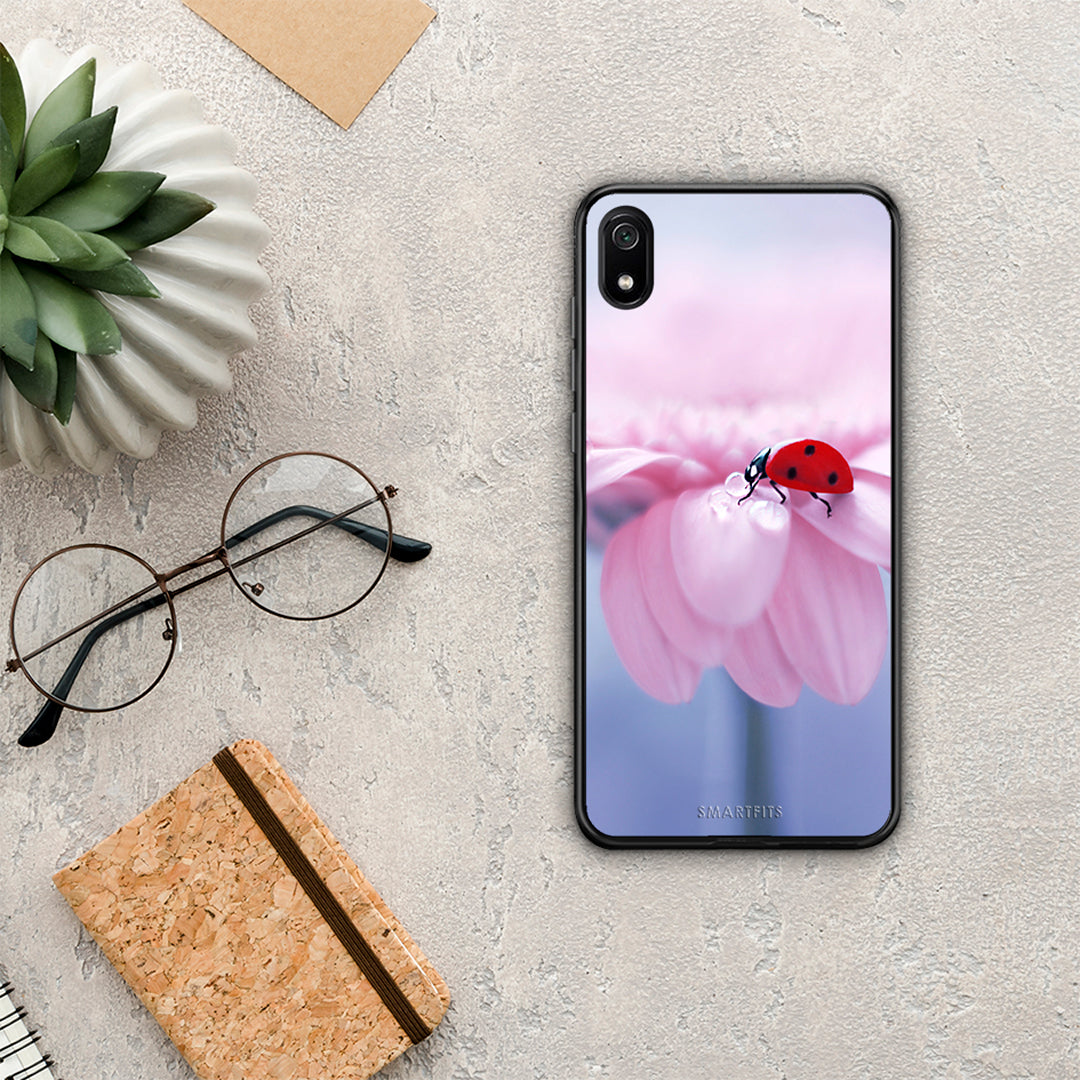 Ladybug Flower - Xiaomi Redmi 7A θήκη