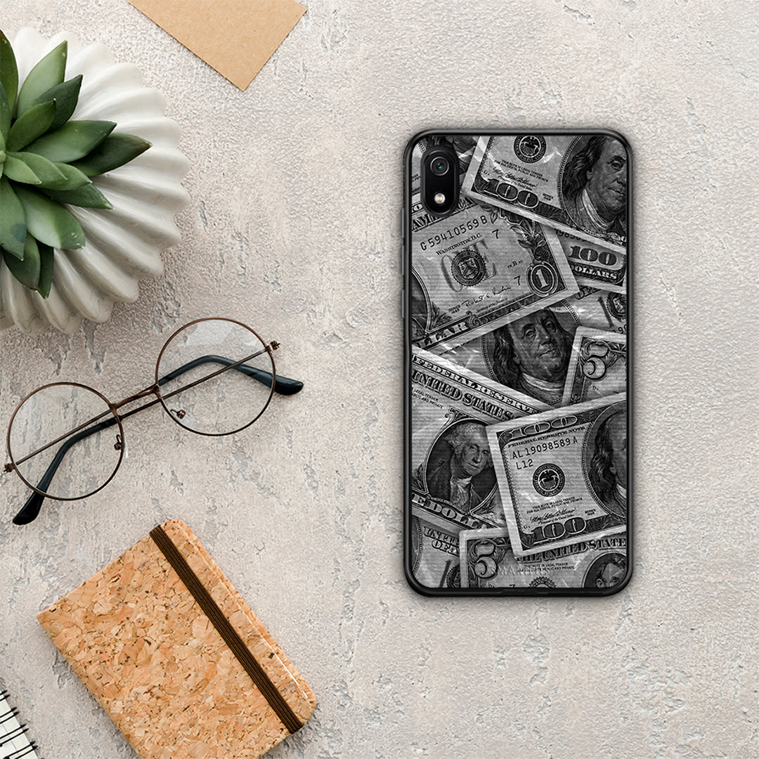 Money Dollars - Xiaomi Redmi 7A θήκη