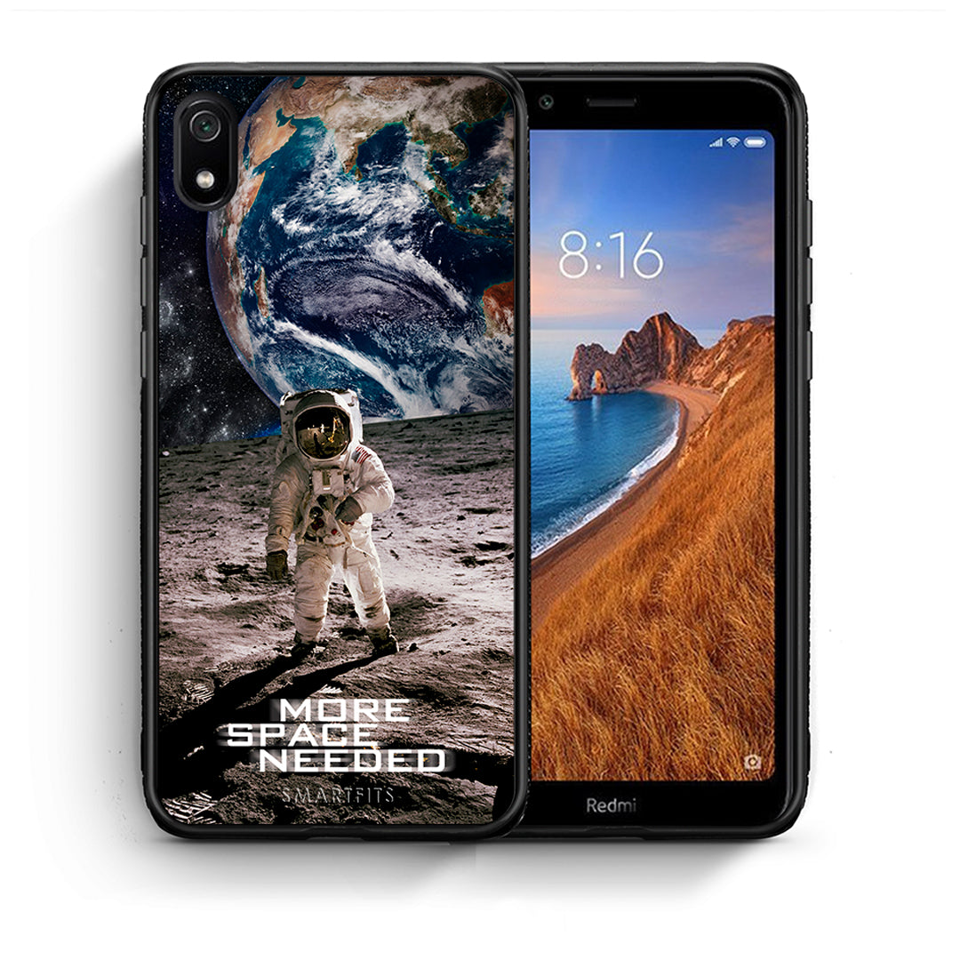 Θήκη Xiaomi Redmi 7A More Space από τη Smartfits με σχέδιο στο πίσω μέρος και μαύρο περίβλημα | Xiaomi Redmi 7A More Space case with colorful back and black bezels