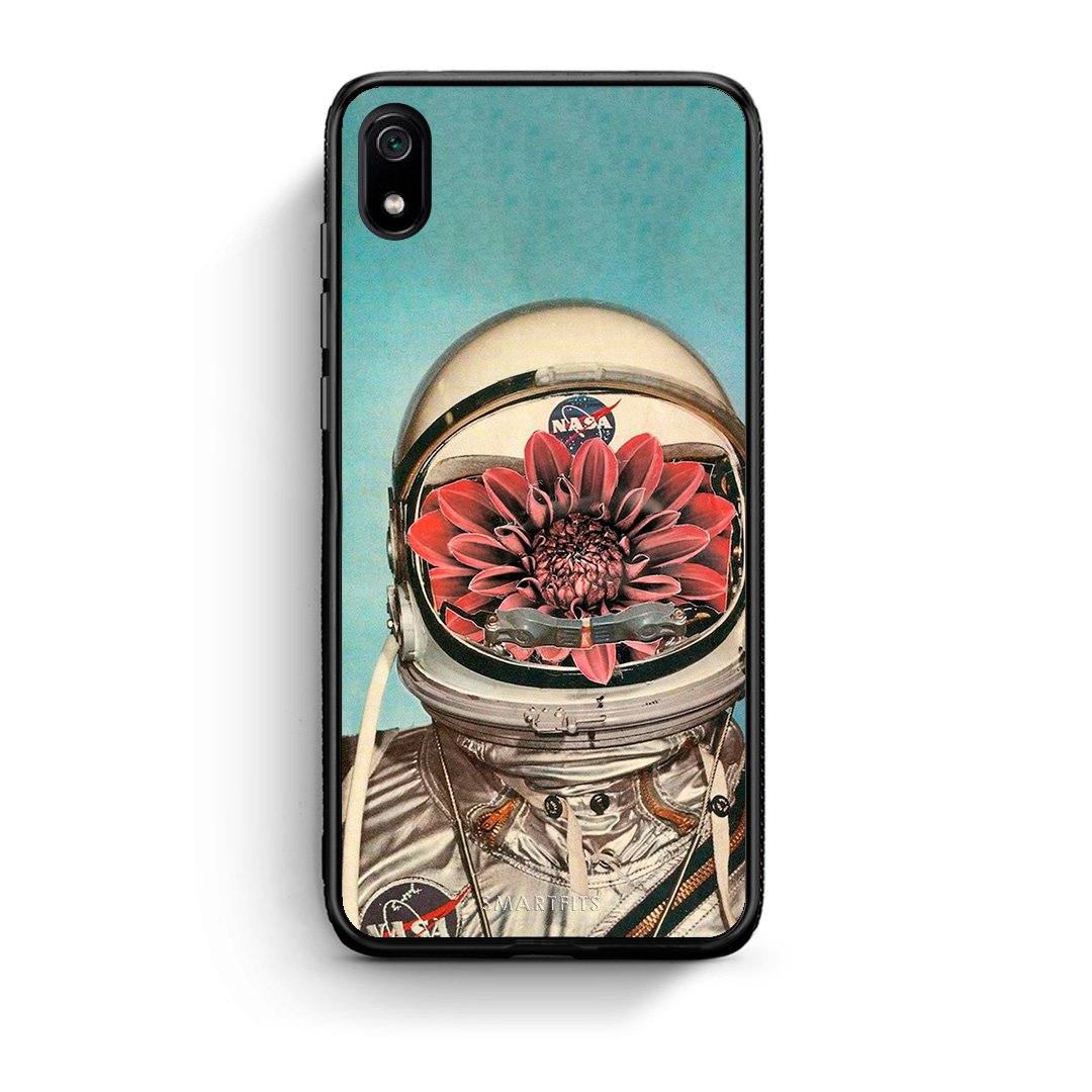 Xiaomi Redmi 7A Nasa Bloom θήκη από τη Smartfits με σχέδιο στο πίσω μέρος και μαύρο περίβλημα | Smartphone case with colorful back and black bezels by Smartfits