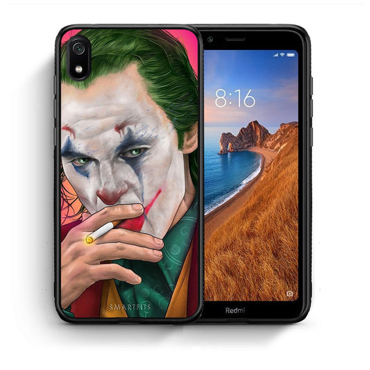 Θήκη Xiaomi Redmi 7A JokesOnU PopArt από τη Smartfits με σχέδιο στο πίσω μέρος και μαύρο περίβλημα | Xiaomi Redmi 7A JokesOnU PopArt case with colorful back and black bezels