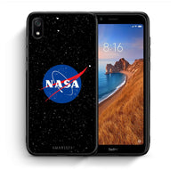 Thumbnail for Θήκη Xiaomi Redmi 7A NASA PopArt από τη Smartfits με σχέδιο στο πίσω μέρος και μαύρο περίβλημα | Xiaomi Redmi 7A NASA PopArt case with colorful back and black bezels