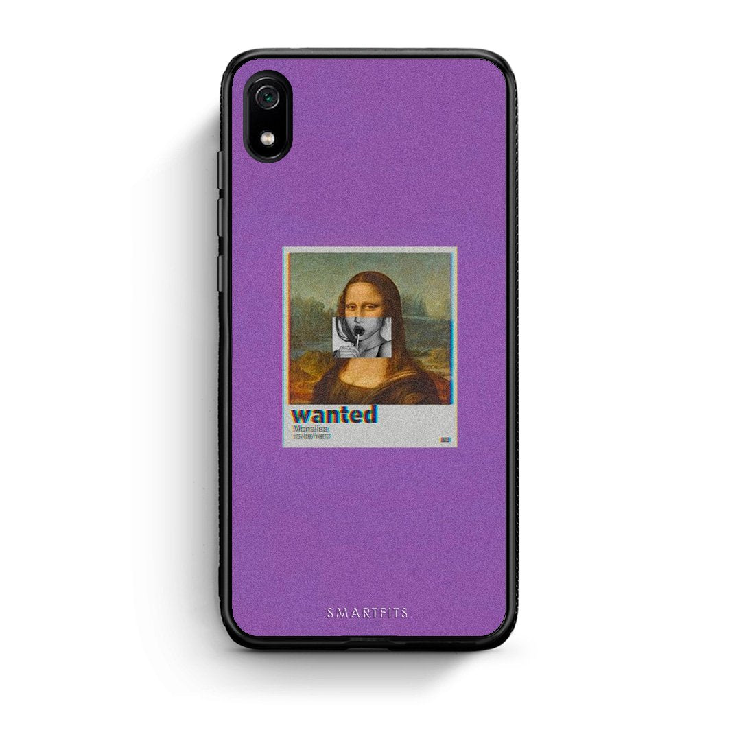 4 - Xiaomi Redmi 7A Monalisa Popart case, cover, bumper