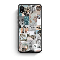 Thumbnail for Xiaomi Redmi 7A Retro Beach Life Θήκη από τη Smartfits με σχέδιο στο πίσω μέρος και μαύρο περίβλημα | Smartphone case with colorful back and black bezels by Smartfits