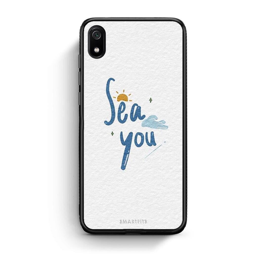 Xiaomi Redmi 7A Sea You Θήκη από τη Smartfits με σχέδιο στο πίσω μέρος και μαύρο περίβλημα | Smartphone case with colorful back and black bezels by Smartfits