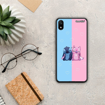 Stitch And Angel - Xiaomi Redmi 7A θήκη