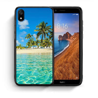 Thumbnail for Θήκη Xiaomi Redmi 7A Tropical Vibes από τη Smartfits με σχέδιο στο πίσω μέρος και μαύρο περίβλημα | Xiaomi Redmi 7A Tropical Vibes case with colorful back and black bezels