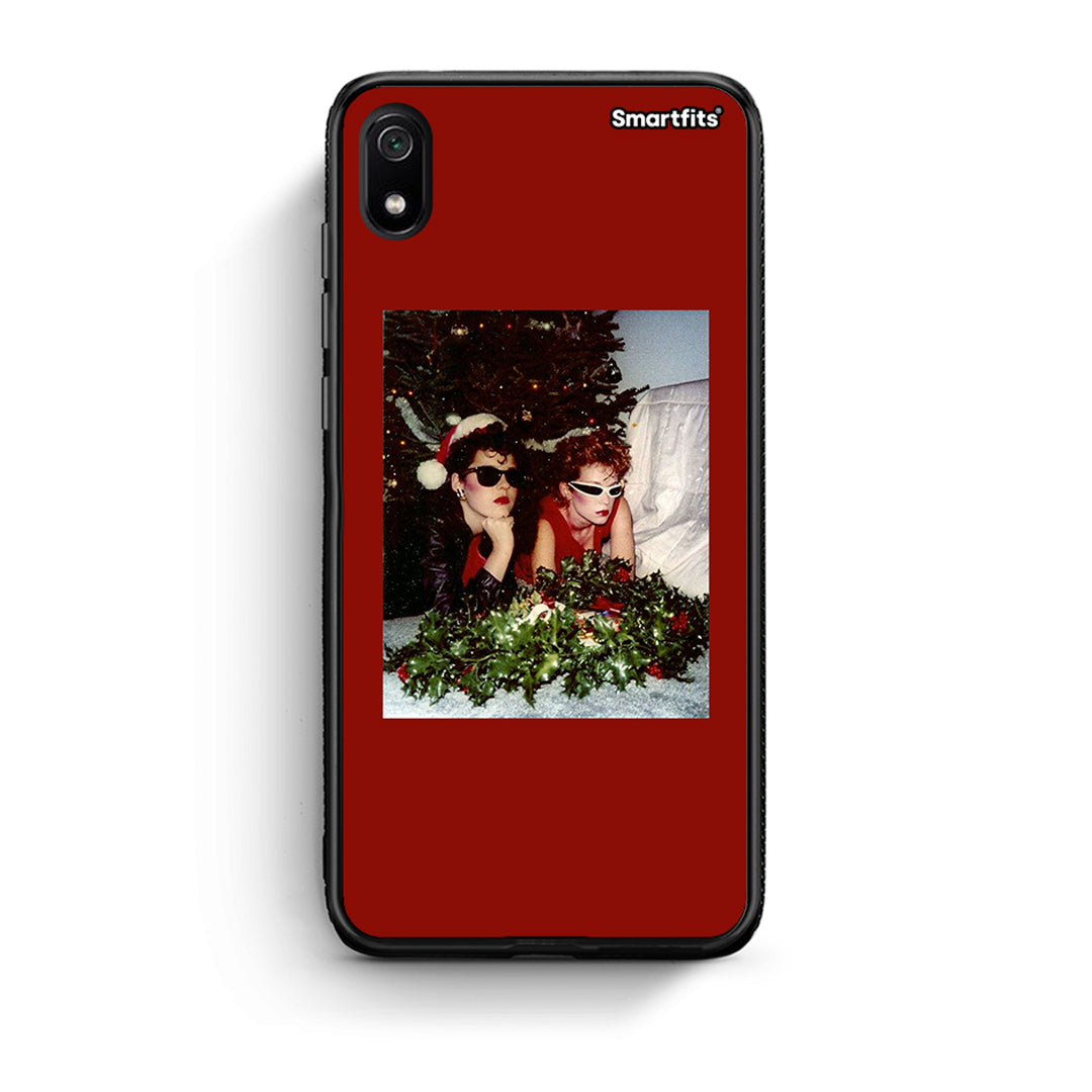 Xiaomi Redmi 7A Waiting For Xmas θήκη από τη Smartfits με σχέδιο στο πίσω μέρος και μαύρο περίβλημα | Smartphone case with colorful back and black bezels by Smartfits