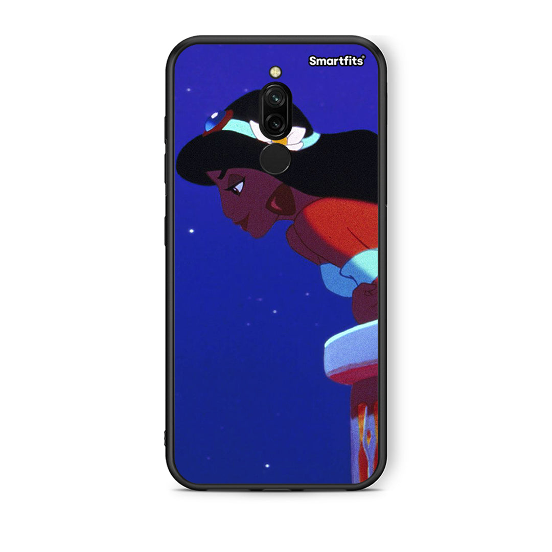 Xiaomi Redmi 8 Alladin And Jasmine Love 2 θήκη από τη Smartfits με σχέδιο στο πίσω μέρος και μαύρο περίβλημα | Smartphone case with colorful back and black bezels by Smartfits