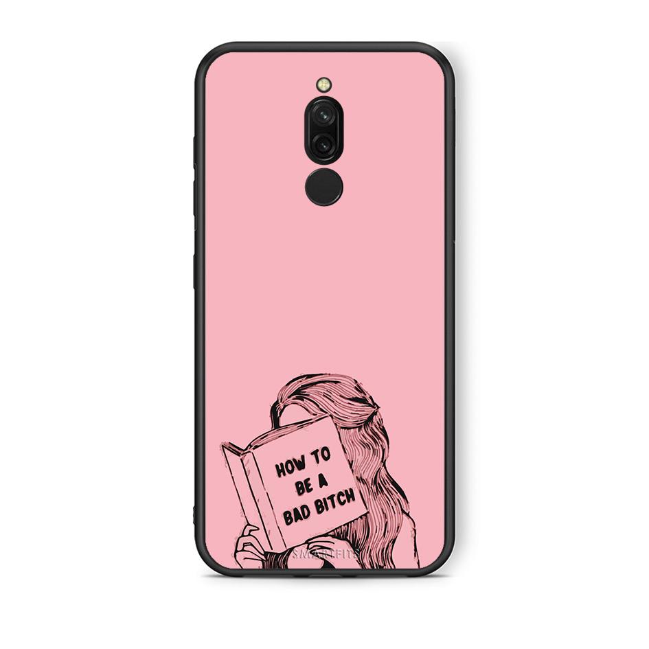 Xiaomi Redmi 8 Bad Bitch θήκη από τη Smartfits με σχέδιο στο πίσω μέρος και μαύρο περίβλημα | Smartphone case with colorful back and black bezels by Smartfits