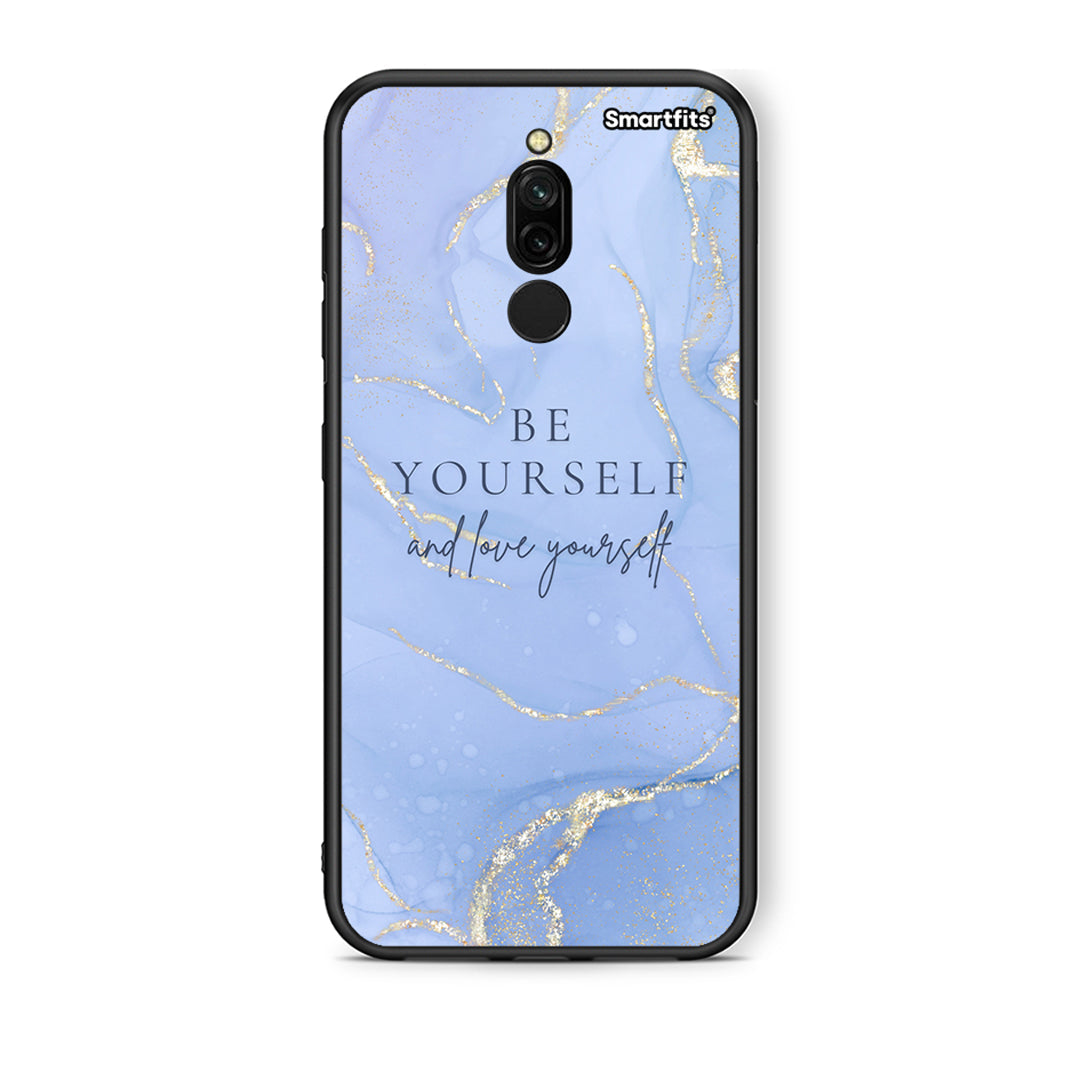 Xiaomi Redmi 8 Be Yourself θήκη από τη Smartfits με σχέδιο στο πίσω μέρος και μαύρο περίβλημα | Smartphone case with colorful back and black bezels by Smartfits