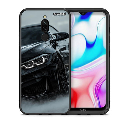 Θήκη Xiaomi Redmi 8 Black BMW από τη Smartfits με σχέδιο στο πίσω μέρος και μαύρο περίβλημα | Xiaomi Redmi 8 Black BMW case with colorful back and black bezels