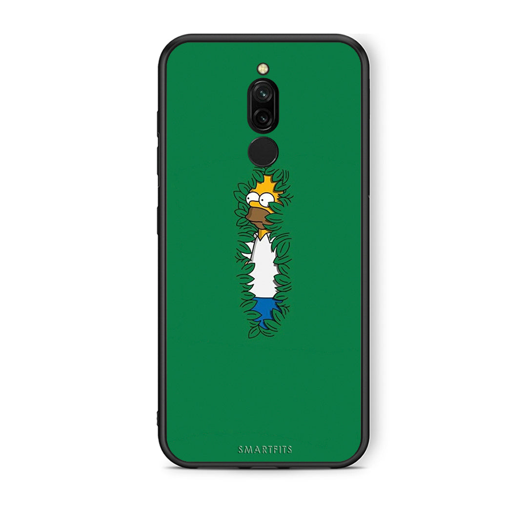Xiaomi Redmi 8 Bush Man Θήκη Αγίου Βαλεντίνου από τη Smartfits με σχέδιο στο πίσω μέρος και μαύρο περίβλημα | Smartphone case with colorful back and black bezels by Smartfits