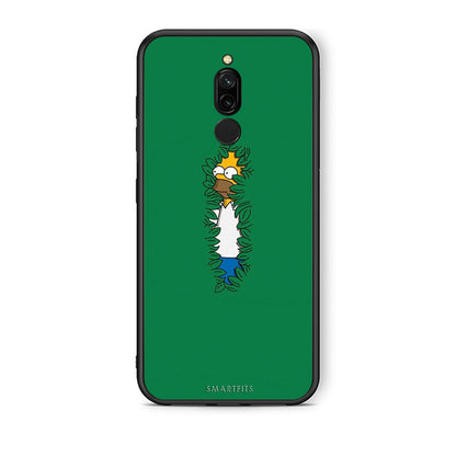 Xiaomi Redmi 8 Bush Man Θήκη Αγίου Βαλεντίνου από τη Smartfits με σχέδιο στο πίσω μέρος και μαύρο περίβλημα | Smartphone case with colorful back and black bezels by Smartfits
