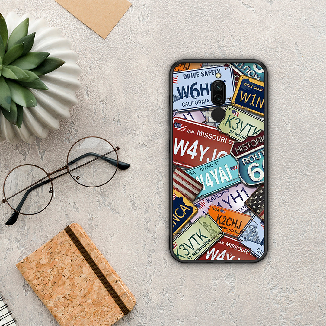 Car Plates - Xiaomi Redmi 8 θήκη