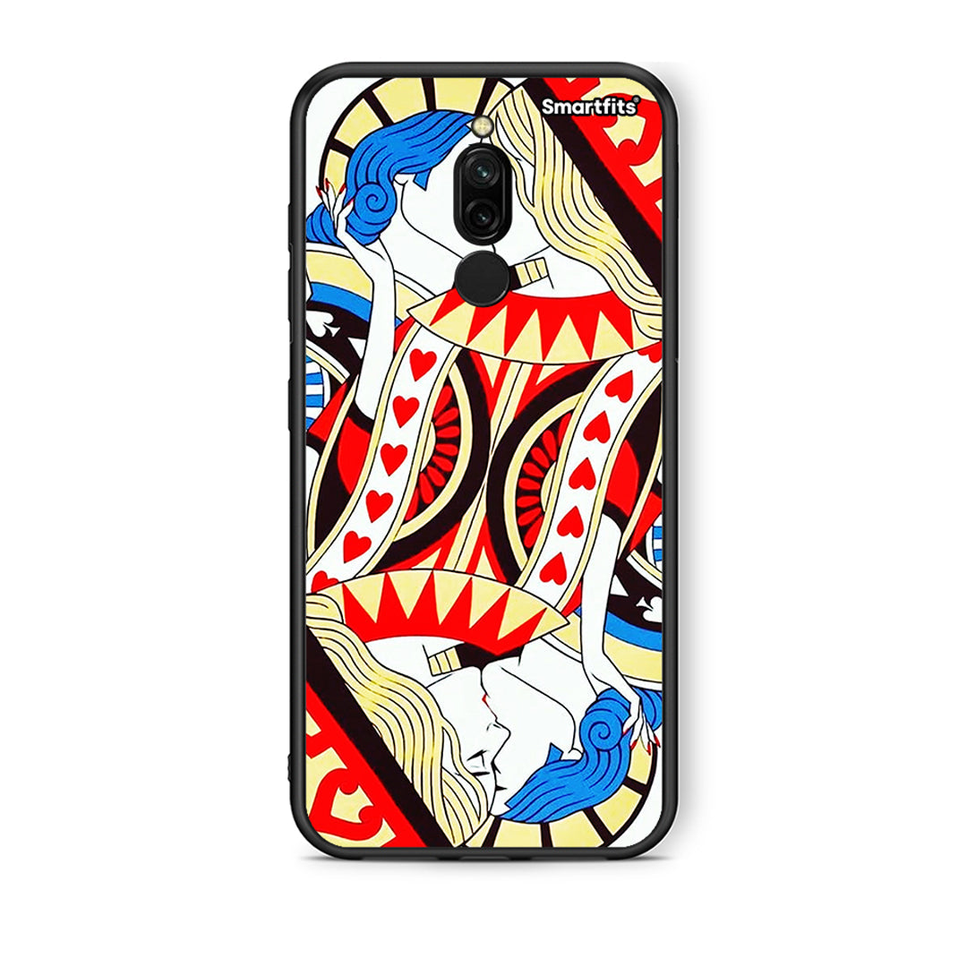Xiaomi Redmi 8 Card Love θήκη από τη Smartfits με σχέδιο στο πίσω μέρος και μαύρο περίβλημα | Smartphone case with colorful back and black bezels by Smartfits